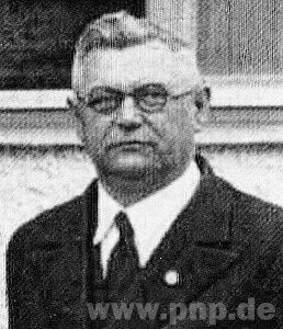 Hauptlehrer Josef Moll, Gründer des Obst- und Gartenbauvereins −Repro: Hans Gruber